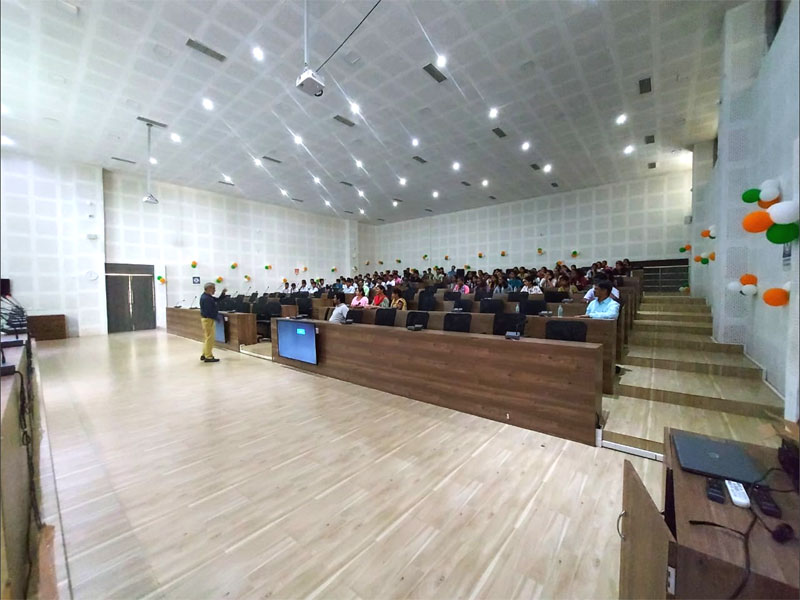 Under a program organized by Raigad Youth foundation, around 35 Students and few of their parents visited Alibag Magnetic Observatory